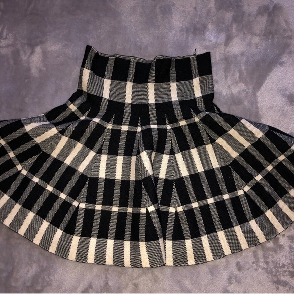 4 Tartan Print Pleated Skirts /circle skater, warm,striped - Picture 5 of 10